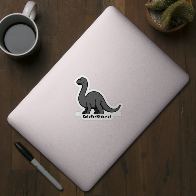 CuteForKids - Brontosaurus - Branded by VirtualSG